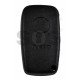 OEM Flip Key for Iveco Buttons:3 / Frequency:433MHz / Transponder:ID48 Locked / Blade signature:SIP22 precut / 