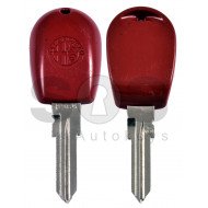OEM Regular Key for Alfa Romeo /  Transponder: PCF7930/7931 /  Little scratched 
