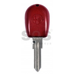 OEM Regular Key for Alfa Romeo /  Transponder: PCF7930/7931 /  Little scratched 