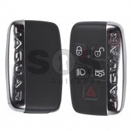 OEM Smart Key for Jaguar Buttons:4+1 / Frequency:434MHz / Transponder:PCF 7953 / Blade signature:HU101 / Part No: C2D51458 / Keyless Go