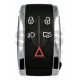 OEM Smart key for Jaguar 2007+ Buttons:4+1 / Frequency:315MHz / Transponder: PCF7952/HITAG 2 /  Keyless Go