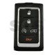 OEM Smart key for Jeep Wagoneer 2021+ Buttons:4+1P / Frequency: 433MHz / Transponder: NCF29A/HITAG AES /  ( Automatic Start ) 