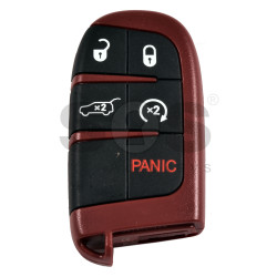 OEM Smart key for Jeep GRAND CHEROKEE Trackhawk 2018-2021 Buttons:4+1 / Frequency: 433MHz / Transponder: PCF7945A/7953A/HITAG2  /  Part No : 68340304AA