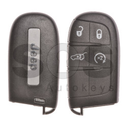 OEM Smart key for Jeep Buttons:4 / Frequency: 433MHz / Transponder: PCF 7945/ 7953/ HITAG2 / Blade signature: CY24/ SIP22 ( Automatic Start ) 