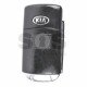 OEM Flip Key for KIA Buttons:3+1 / Frequency:433MHz / Transponder:PCF 7936/ ID46/ HITAG 2 / Blade signature:HY22 