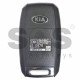 OEM Flip Key for KIA Sportage Buttons:3 / Frequency:433MHz / Transponder:PCF 7936/ HITAG 2/ ID46 / Blade signature:HY22 / Part No 95430-3W200/ 95430-2P930