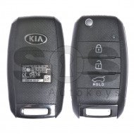 OEM Flip Key for KIA Sportage Buttons:3 / Frequency:433MHz / Transponder:PCF 7936/ HITAG 2/ ID46 / Blade signature:HY22 / Part No 95430-3W200/ 95430-2P930 OEM Flip Key for KIA Sportage Buttons:3 / Frequency:433MHz / Transponder:PCF 7936/ HITAG 2/ ID46 / Blade signature:HY22 / Part No 95430-3W200/ 95430-2P930