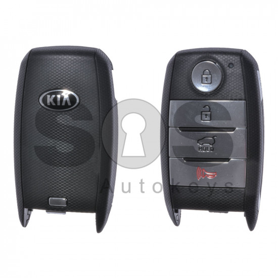 OEM Smart Key for KIA NIRO Buttons: 3+1 / Friquency:433MHz / Transponder:HITAG3128-bit AES/ ID 47 / Blade signature: HY22 / Part No:95440-G5000 / Keyless GO