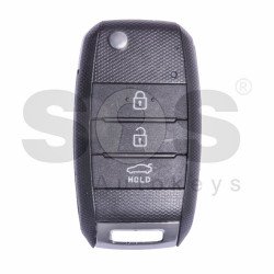 OEM Flip Key for KIA Sportage/ Forte/ K3 Buttons:3 / Frequency:433MHz / Transponder:4D60 80-Bit / Blade signature:HY22 / Immobiliser System:Immobiliser Box / Part No: 95430-A7100