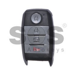 OEM Smart Key for KIA Buttons: 3+1 / Frequency:433MHz / Transponder:HITAG3/128-Bit AES/ID47 / Blade signature:HY22 / Immobiliser System:ECU / Part No:95440-C6100 / Keyless GO