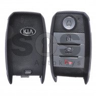 OEM Smart Key for KIA Buttons: 3+1 / Frequency:433MHz / Transponder:HITAG3/128-Bit AES/ID47 / Blade signature:HY22 / Immobiliser System:ECU / Part No:95440-C6100 / Keyless GO