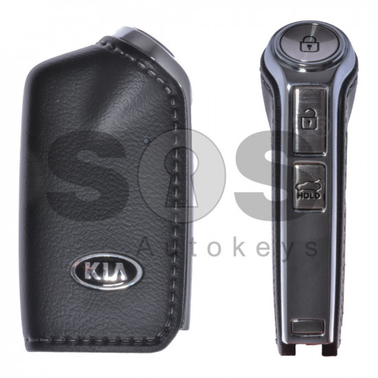OEM Smart Key for Kia Stinger Buttons:3 / Frequency:433MHz / Transponder:HITAG3/128-Bit AES/ID47 / Part No:95440-J5100 / Keyless Go
