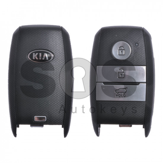 OEM Smart Key for KIA Buttons:3 / Frequency:433MHz / Transponder: NCF2951X / NCF2952X / HITAG3/128-Bit AES/ID47 / Blade signature:HY22 / Part No:95440-G5100 / Keyless GO