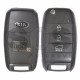 OEM Flip Key for Kia CEED 2015+ Buttons:3 / Frequency:433MHz / Transponder:TMS37145 80-Bit/ ID6D / Blade signature:HY22 / Model: DD3TX1302 - JD / Part.No.: 95430-A2100
