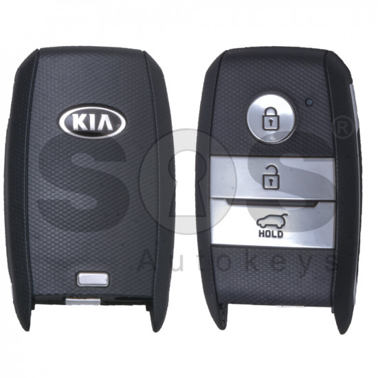 OEM Smart Key for KIA Picanto 2018 Buttons:3 / Frequency: 433MHz / Transponder: Texas Crypto/ 128-bit AES / Blade signature: HY22 / Part No: 95440-G6000 / Keyless GO