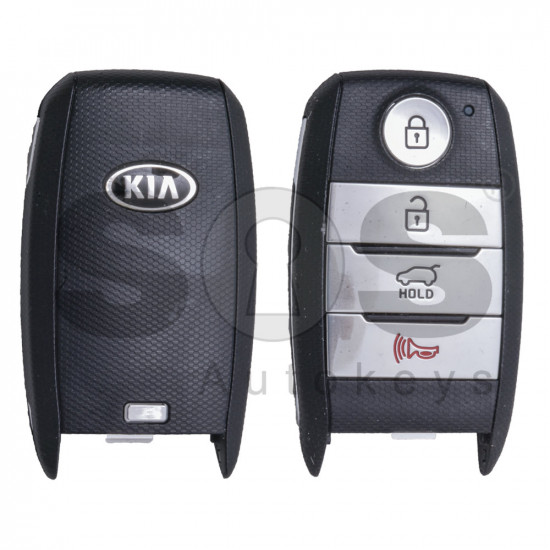 OEM Smart Key for KIA Sportage Buttons: 3+1 / Friquency: 433MHz / Transponder:HITAG3/ 128-bit AES/ ID47 / Blade signature: HY22 / Part No:95440-D9000 / Keyless GO