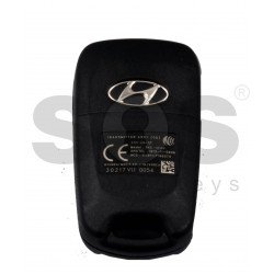 OEM Flip Key for KIA I30 Buttons:3 / Frequency:433MHz / Transponder: 4D60 80Bit / Blade signature:HY22 / Part No 95430-A5100 / 95430-2T600 / 95430-2T601