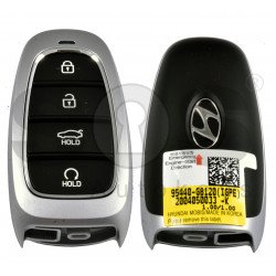 OEM Smart Key for Hyundai  Azera 2020+ Buttons:4 / Frequency:433MHz / Transponder:HITAG 3/NCF 2951X/ NCF2952X/ Blade signature:HY22 / Part No: 95440-G81204X / Keyless Go / Automatic Start 