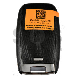 Smart Key KIA Sportage 2019 Buttons:3 / Frequency: 433MHz / Transponder: HITAG 3/ NCF2971X / NCF2972X / Blade signature: HY22 / Part No: 95440-F1100 / Keyless GO