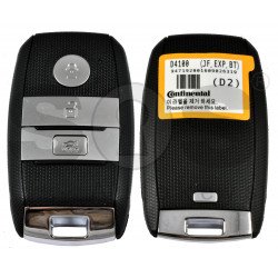 Smart Key KIA Optima 2016-2017 Buttons:3 / Frequency: 433MHz / Transponder: HITAG 3/ NCF2971X / NCF2972X / Blade signature: HY22 / Part No: 95440-D4100 / Keyless GO