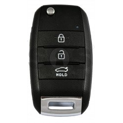 OEM Flip Key for KIA RIO 2014-2017 Buttons:3 / Frequency:433 MHz / Transponder: Tiris DST 80 40-Bit  /  Part No:95430-1W053
