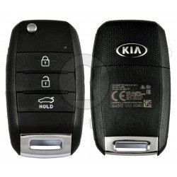 OEM Flip Key for KIA OPTIMA 2016-2019 Buttons:3 / Frequency:433 MHz / Transponder: Tiris DST 80 40-Bit  /  Part No:95430-D4100