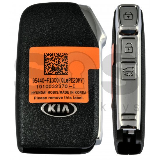 OEM Smart Key for Kia Sportage 2019+ Buttons:3 / Frequency:433MHz / Transponder: NCF 2951 HITAG3 /  Part No: 95440-F1300 / Keyless Go