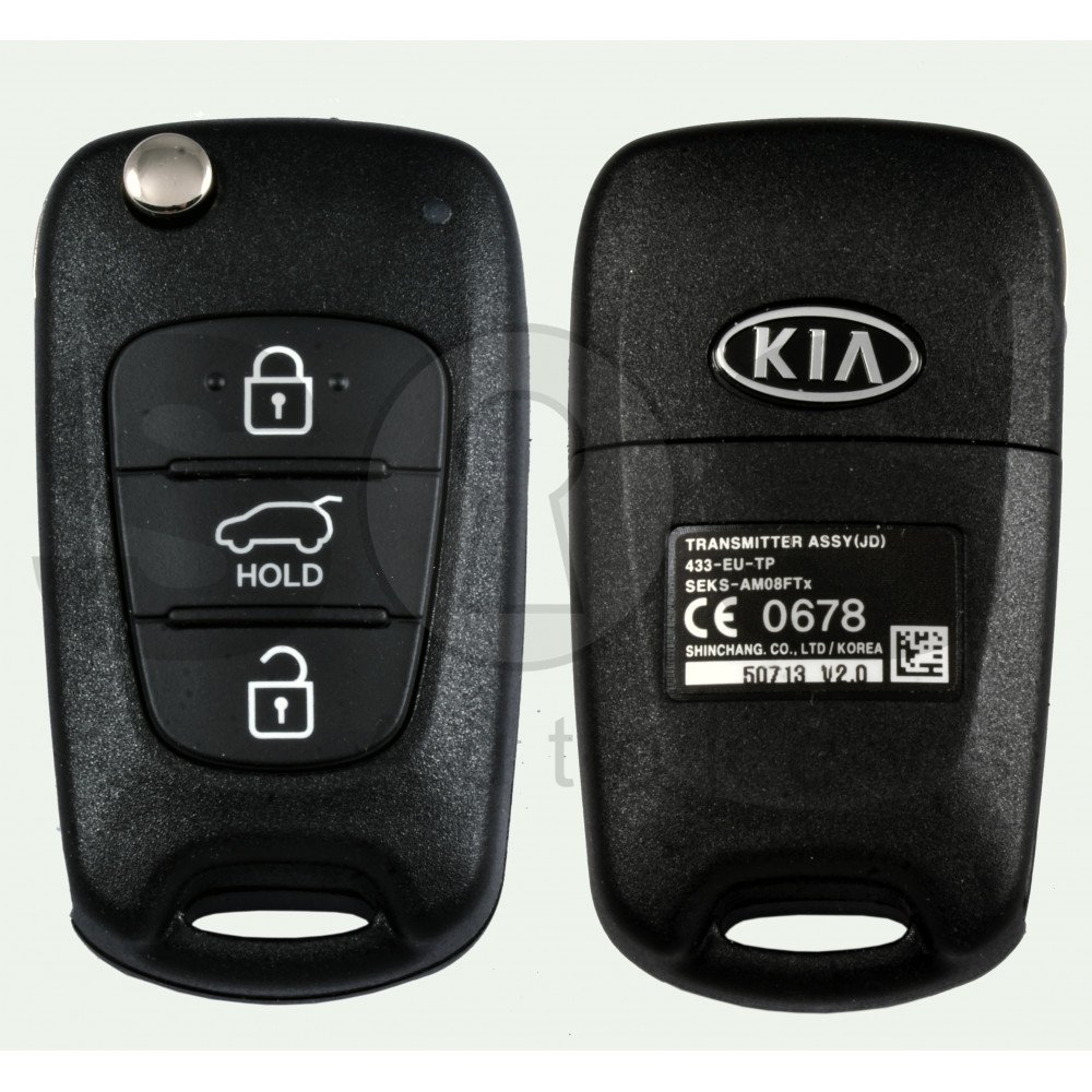 OEM Flip Key for KIA CEED 20122013 Buttons3 / Frequency433MHz