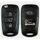 OEM Flip Key for KIA CEED 2012-2013 Buttons:3 / Frequency:433MHz / Transponder: 4D60 80Bit / Blade signature:HY22 / Part No 95430-A2001 / AM08FTX