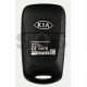 OEM Flip Key for KIA CEED 2012-2013 Buttons:3 / Frequency:433MHz / Transponder: 4D60 80Bit / Blade signature:HY22 / Part No 95430-A2001 / AM08FTX