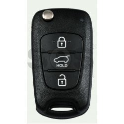 OEM Flip Key for KIA CEED 2012-2013 Buttons:3 / Frequency:433MHz / Transponder: 4D60 80Bit / Blade signature:HY22 / Part No 95430-A2001 / AM08FTX