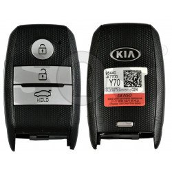 OEM Smart Key for KIA Cerato 2016-2017 Buttons:3 / Frequency: 433MHz / Transponder: TIRIS RF430 (8A) / Blade signature: HY22 / Part No:95440-A7700 / Keyless GO