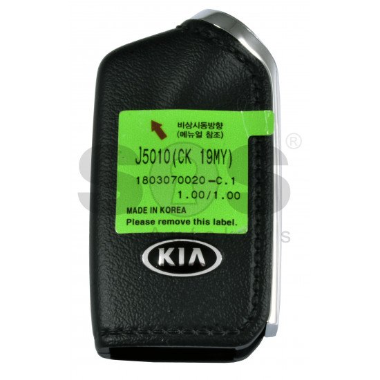 OEM Smart Key for Kia Stinger 2019-2020 Buttons: 3+1P / Frequency:433MHz / Transponder: NCF 29AX HITAG3 /  Part No:95440-J5010/ Keyless Go /