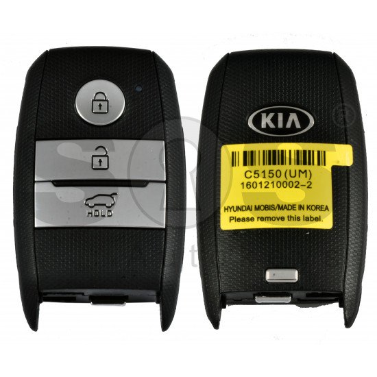 OEM Smart Key for KIA 2019+ Buttons: 3 / Friquency: 433MHz / Transponder:NCF295X/HITAG 3 / Blade signature: HY22 / Part No: 95440-C5150 / Keyless GO