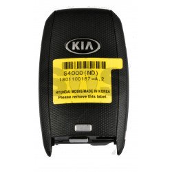 OEM Smart Key for KIA 2018+ Buttons: 3 / Friquency: 433MHz / Transponder:NCF295X/HITAG 3 / Blade signature: HY22 / Part No: 95440-S4000 / Keyless GO