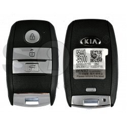 OEM Smart Key for KIA K3 Buttons: 3 / Friquency: 433MHz / Transponder: TIRIS RF430(8A) / Blade signature: HY22 / Part No: 95440-B5000 / Keyless GO