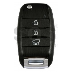 OEM Flip Key for KIA SOUL 2014 Buttons:3 / Frequency:433 MHz / Transponder: Tiris DST 80 40-Bit  /  Part No:95430-B2200