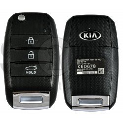 OEM Flip Key for KIA Optima/ Sportage 2014-2015 Buttons:3 / Frequency:433 MHz / Transponder:  PCF7936 /  Part No: 95430-2T580