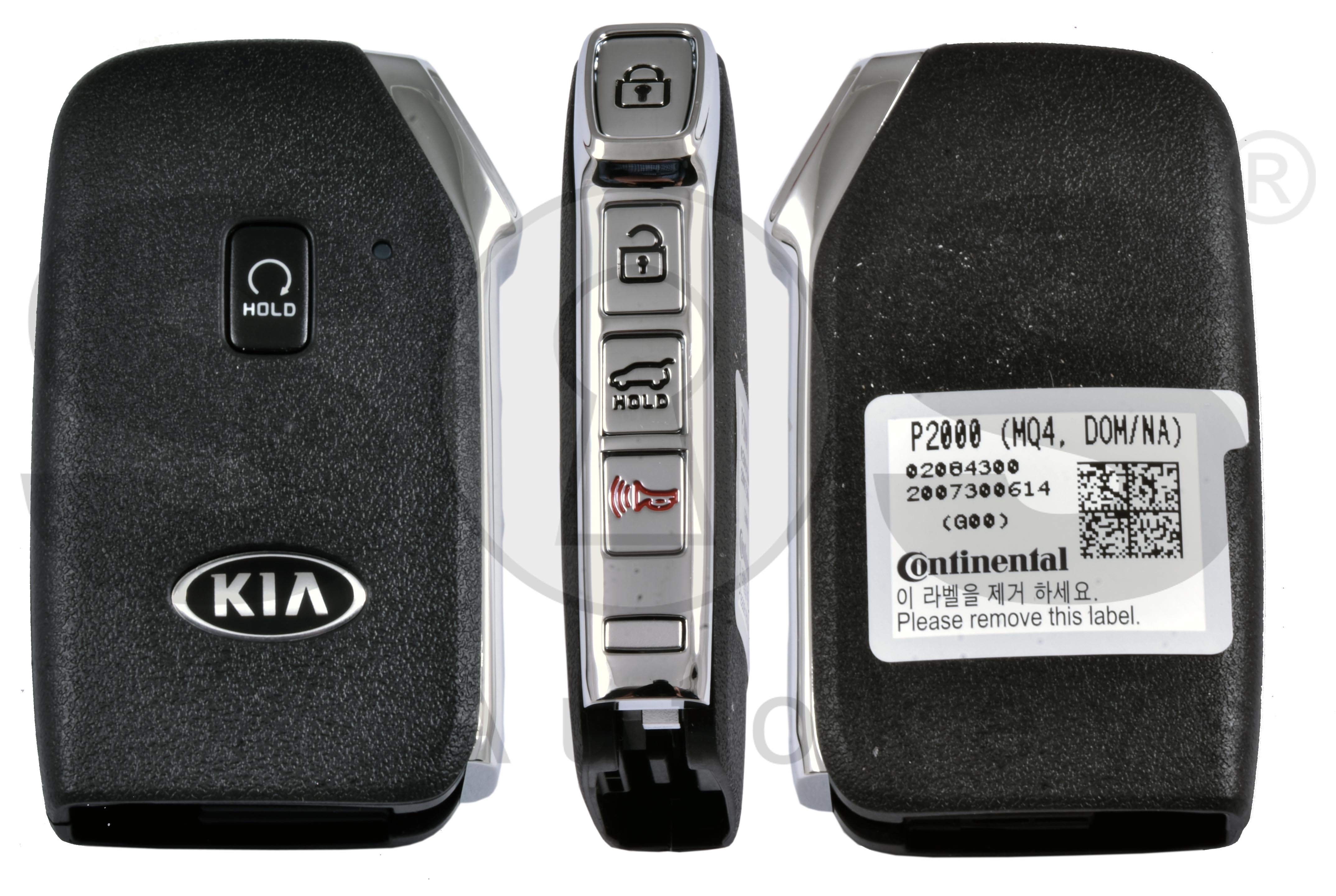 Kia sorento 2020 on sale remote start