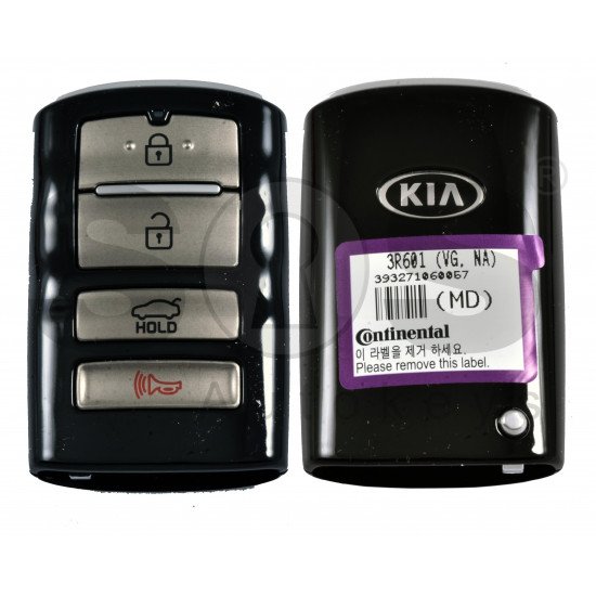 OEM Smart Key for KIA Cadenza 2014+ Buttons: 3+1 / Frequency:433MHz / Transponder:PCF7952/HITAG 2 / Part No: 95440-3R600/3R601 / Keyless GO
