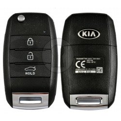 OEM Flip Key for KIA Rio 2011-2014 Buttons:3 / Frequency:433 MHz / Transponder:  No transponder  /  Part No: 95430-1W043		