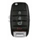 OEM Flip Key for KIA Sedona 2012+ Buttons:3+1P / Frequency:433 MHz / Transponder:  No transponder  /  Part No: 95430-A9100