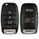 OEM Flip Key for KIA Niro 2020+ Buttons:3+1P / Frequency:433 MHz / Transponder:  No transponder  /  Part No: 95430-G5000