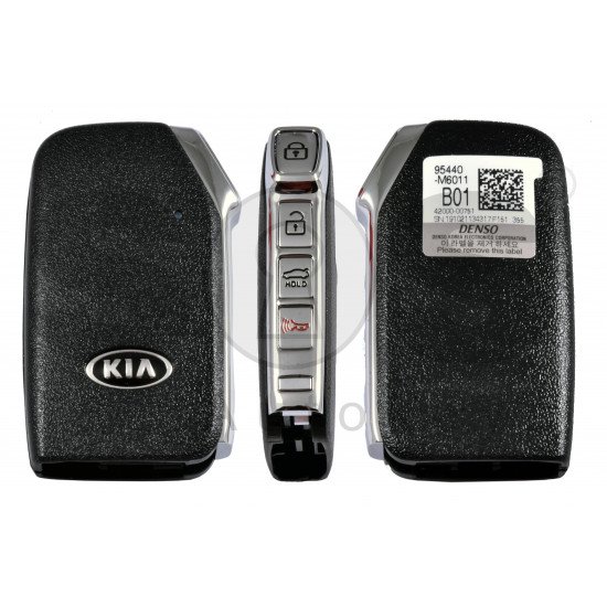 OEM Smart Key for Kia K3 2019  Buttons: 4 / Frequency:433MHz / Transponder: TIRIS RF430 (8A)/  Part No: 95440-M6010	 / Keyless Go 
