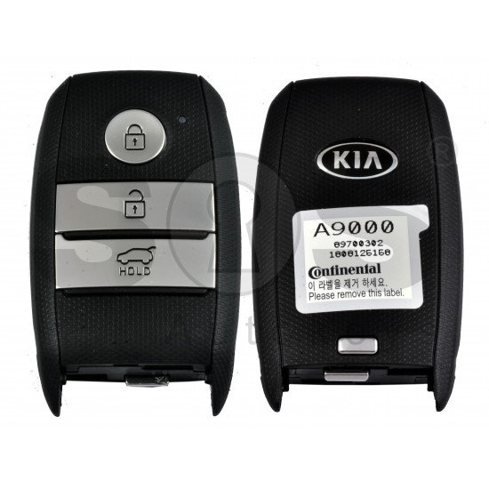 OEM  Smart Key for KIA Carnival 2016 Buttons:3 / Frequency: 433MHz / Transponder: HITAG 3/ NCF295 Blade signature: HY22 / Part No: 95440-A9000 / Keyless GO