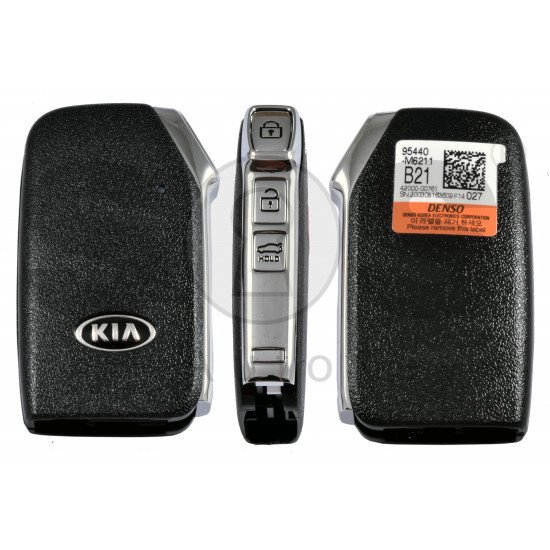 OEM Smart Key for Kia Cerato 2019+  Buttons: 3 / Frequency:433MHz / Transponder: TIRIS RF430 (8A) /  Part No: 95440-M6210/M6211	 / Keyless Go 