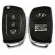 OEM Flip Key for Hyundai Accent 2013+ Buttons:3 / Frequency:433MHz / Transponder: No transponder  / Part No: 95430-1RAA1	