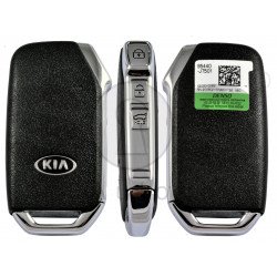 OEM Smart Key for Kia 2021+ Buttons:3 / Transponder: TEXAS CRYPTO 128BIT/AES / Frequency:433MHz  / Blade signature:HY22 / Part No: 95440-J7501