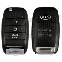 OEM Flip Key for KIA RIO 2021 Buttons:3 / Frequency:433 MHz / Transponder: Tiris DST 80  /  Part No: 95430-H0500	