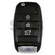 OEM Flip Key for KIA RIO 2021 Buttons:3 / Frequency:433 MHz / Transponder: Tiris DST 80  /  Part No: 95430-H0500	